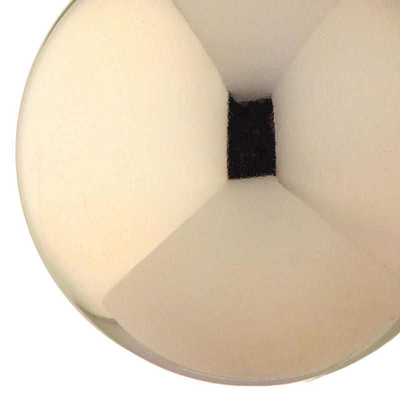 80 mm en plastique incassable brillant , Champagne