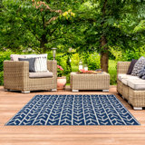 Brezinski Geometric Indoor / Outdoor Rug