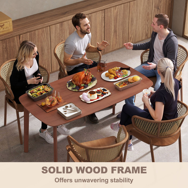 Pine Solid Wood Dining Table