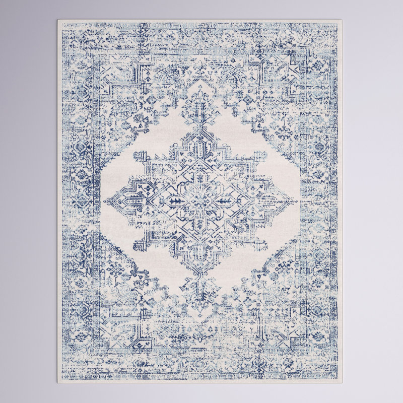 Shyann Floral Indoor Rug, Rectangle 7'10" x 10'