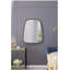 Miroir mural 27 po x 37 po à cadre irrégulier
