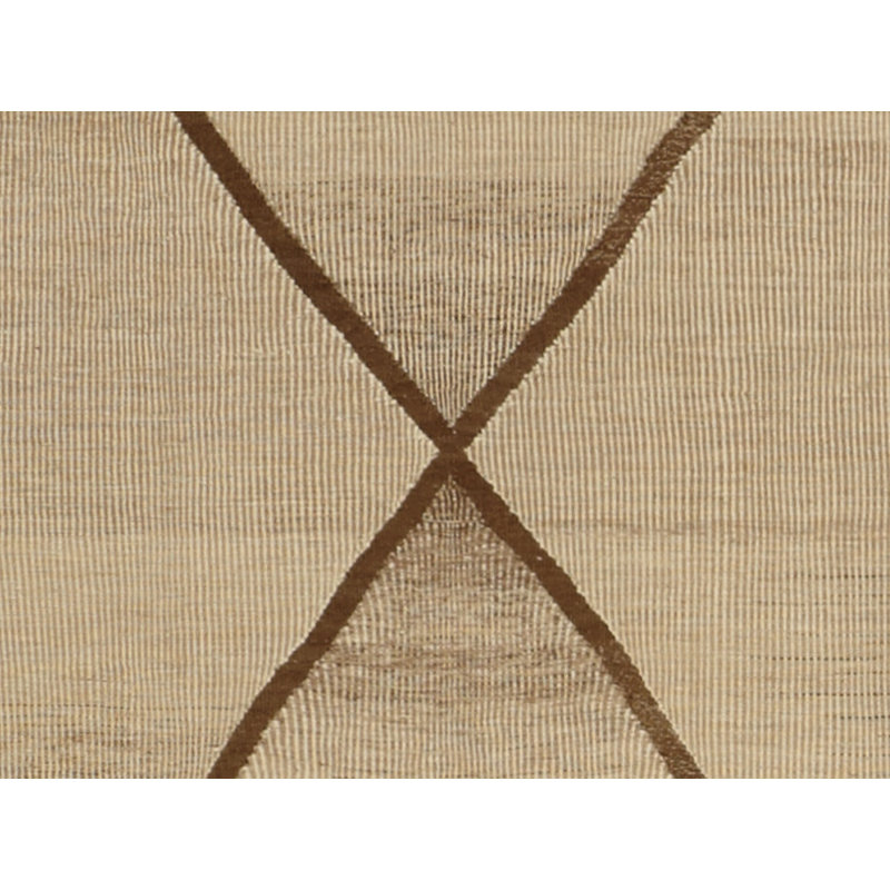Moroccan Geometric Area Rug in Beige