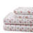 Marina Decoration 600 Thread Count Home Bedding Bedroom Soft Bedsheet Deep Pocket Hotel Standard Percale All Season 4 Pieces Printed Cotton Sheet Set, Pink Rose Floral Pattern Queen Size-1933939546