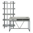 Silvine 2 Piece Writing Desk Office Set
