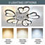 Cithlaly Ceiling Fan with LED Lights