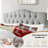 Linen Upholstered Headboard-Modern-Adjustable Height-Button Tufting-1785417515-1785417519
