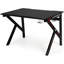 Sharonville Curved Metal Base Computer Desk