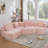 Modular Sectional Sofa with Oversized Comfort and Free Configuration