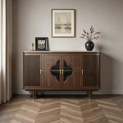 All-Solid Wood Kitchen Sideboard