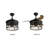 Cruzville 910'' Ceiling Fan with Light Kit