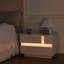 Table de chevet avec lumières DEL Augusten-757974034