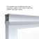 Deluxe 38'' - 40'' W x 68'' H Bypass Framed Shower Door with Pattern Glass