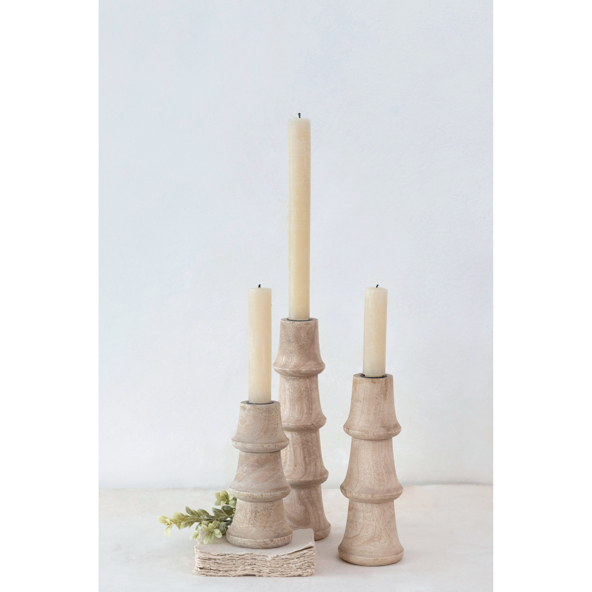 Benhurst Stoneware Tabletop Candlestick