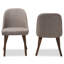 Chaise d'appoint rembourrée en bois massif Conde-28199602