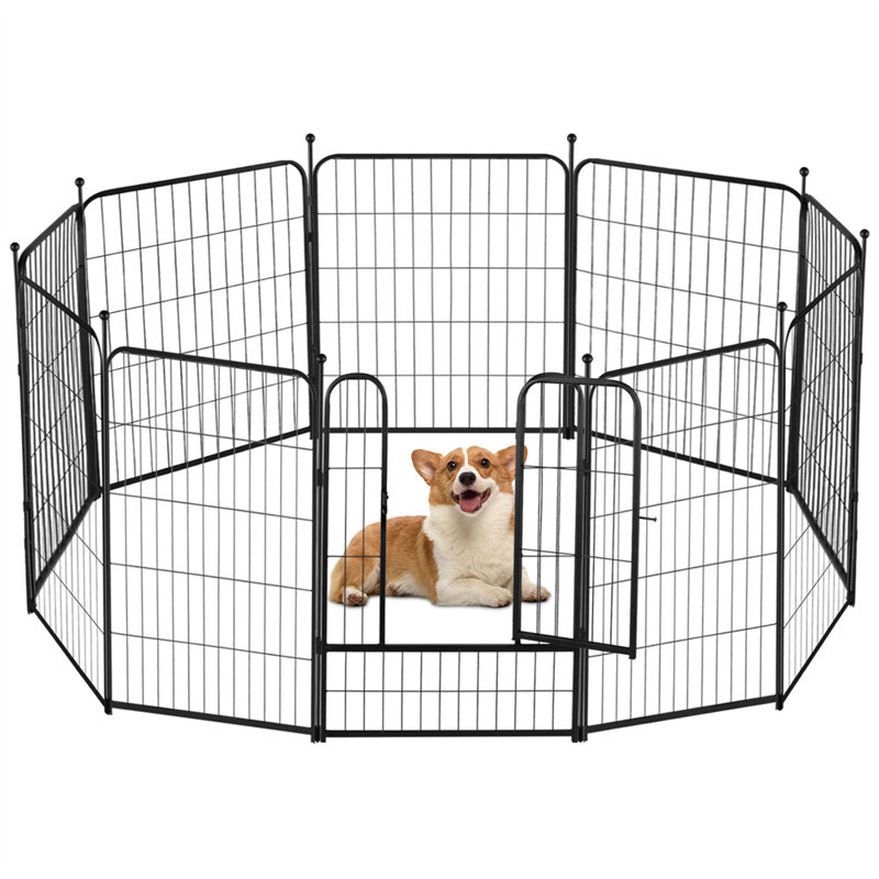 Metal Yard Kennel With Door