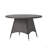 Wicker Pedestal Round Dining Table
