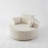 55“ Wide Compression Modern Round Corduroy Barrel Chair With Channel Tufting-1291548052