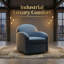 Fauteuil pivotant Edie Blue-546861976