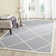 Deedgra Hand Tufted Wool Geometric Rug
