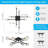 Lorrin Glass LED Semi Flush Mount