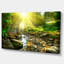«Mountain Stream in Forest», reproduction de photo sur toile-802859900-802859901