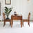 3-Piece Wood Frame Extendable Dining Table Set-335888965
