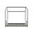 Twin Size Velvet House Bed Wood Bed-192333736-192333743