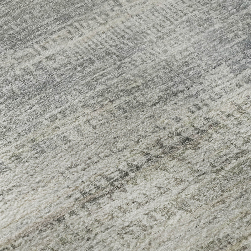 Premium Machine Washable Mayfield AMF2089 Abstract Rug, Linen, 3' x 5'