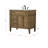 Rivers 36'' Single Bathroom Vanity with Marble Top-1768040643
