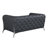 Ehrika Top Grain Italian Leather Loveseat-66023565-66023593