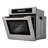 Cosmo 3 Piece Kitchen Appliance Package with 36'' Cooktop Under Cabinet Range Hood