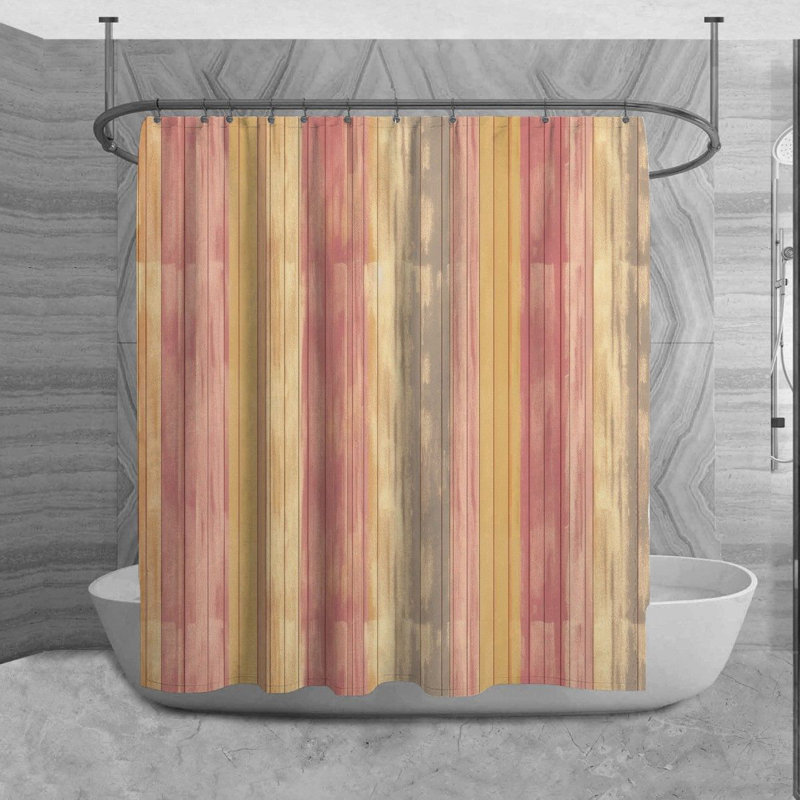 Rideau de douche Hirendra, H 73 po x l 70 po