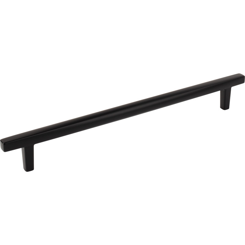 Matte Black 18" Modern Appliance Pull with Mounting Hardware