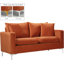 Shumpert 58" Velvet Square Arm Loveseat-816297959