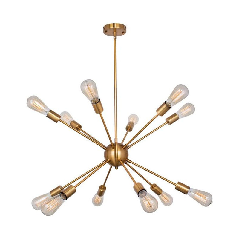 Lustre sphérique spoutnik 12 lumières à intensité variable Cotgrave