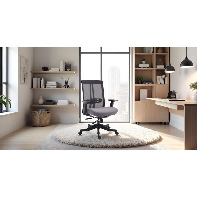 Fauteuil de direction ergonomique Twyst, gris