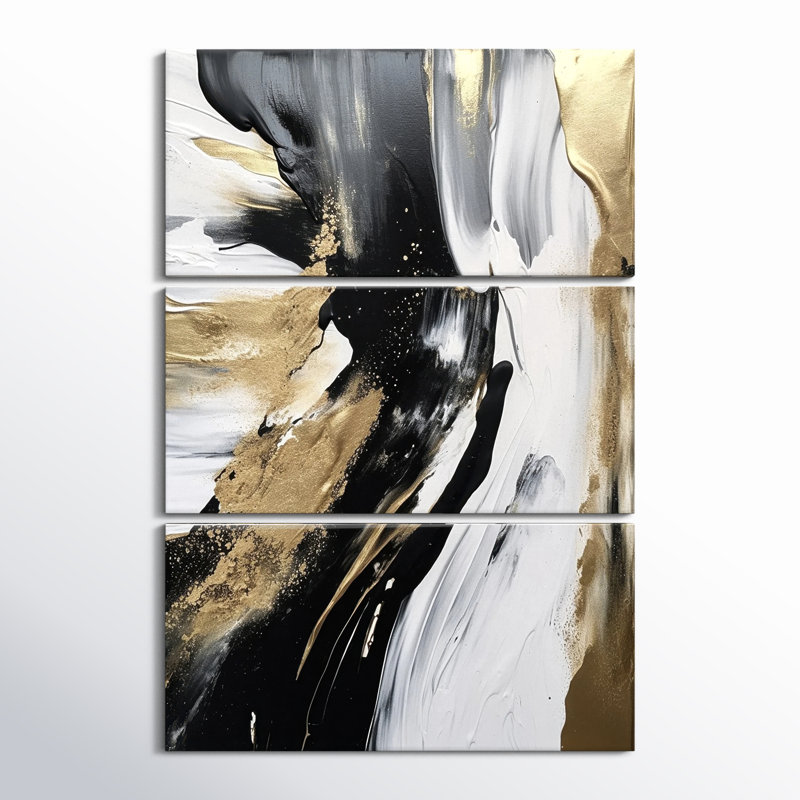 «Monson», ensemble d'art mural sur toile, H 48 po x l 32 po x P 1 po