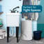 17,75 po X 23,25 po Robinet escamotable sur pied avec distributeur de savon-57885610-57885614