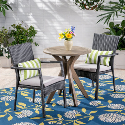 Ensemble bistro long avec coussins 27,5 po Howarth