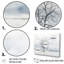 Winters Tree Minimalisme - ensemble d'art mural arbre-107759447-107759445
