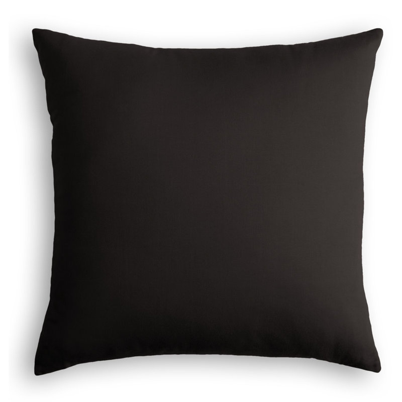 Classic Velvet Square Pillow Cover & Insert, 20" x 20", Steel