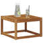Square Solid Wood Outdoor Side Table-5639461