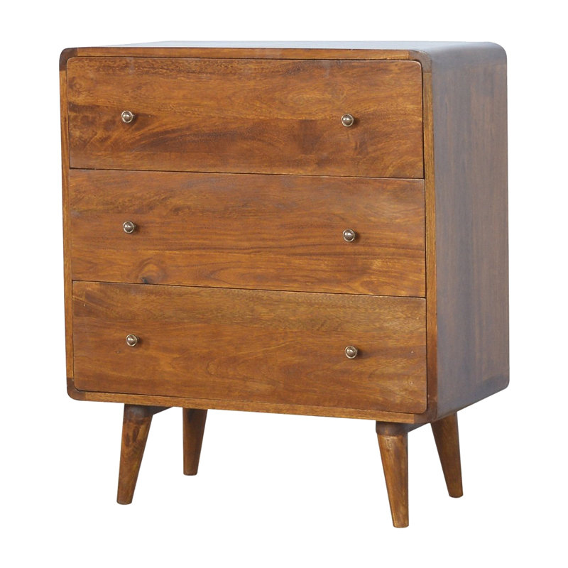 Commode courbée courbée