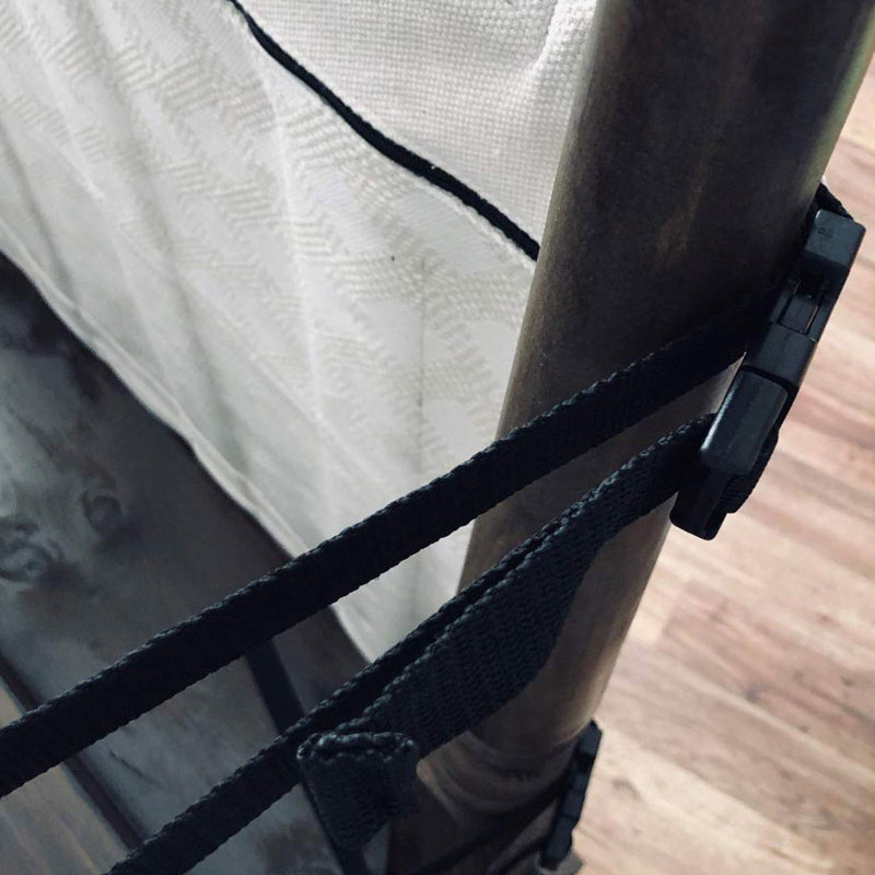 Safety Gate, 32" H x 42" W x 0.15" D, Gray