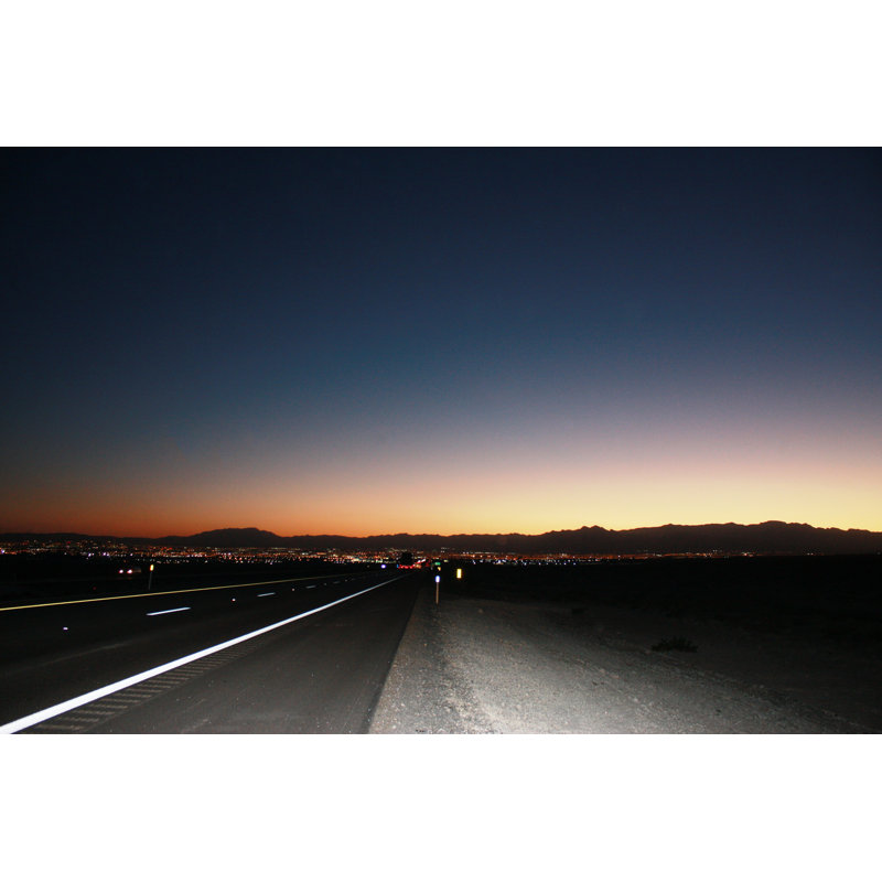 Desert Road by Bdfyjdbx - Wrapped Canvas Print, 30cm H x 46cm W