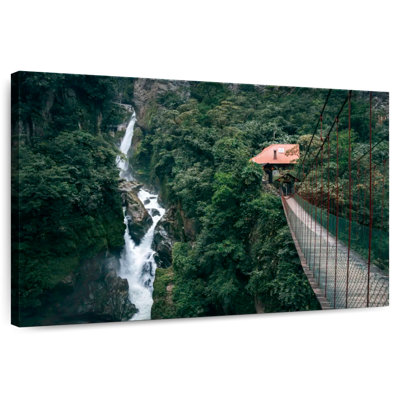 Pailon Del Diablo Waterfall