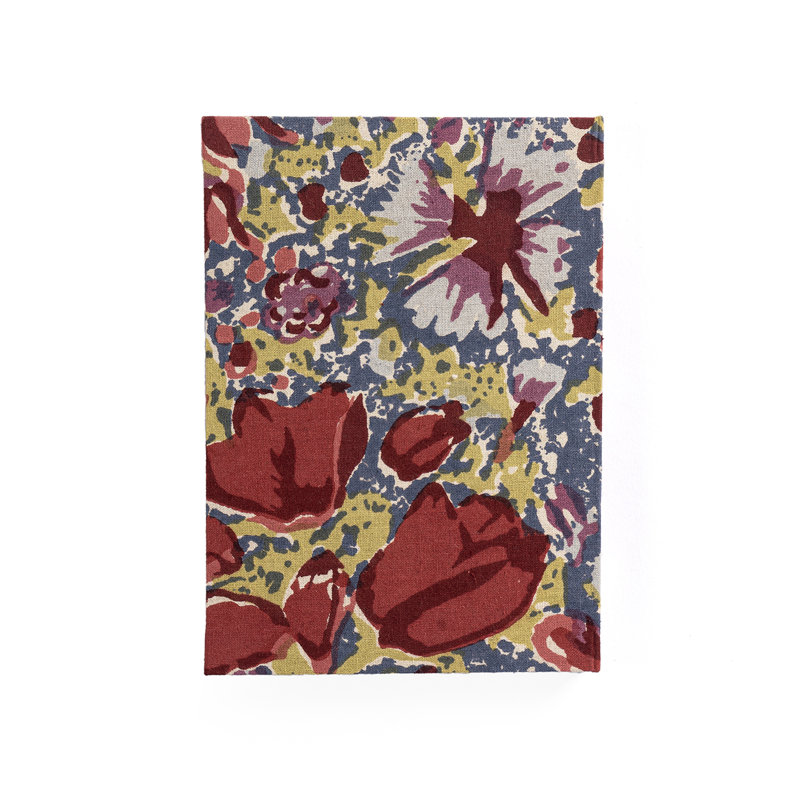 Livre décoratif Jardin, Rouge / Gris