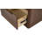 Kirsty Solid Wood 1 Drawer Nightstand Brown