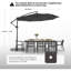 Parasol en porte-à-faux de 6,00 po avec manivelle Lodewyk-686503128