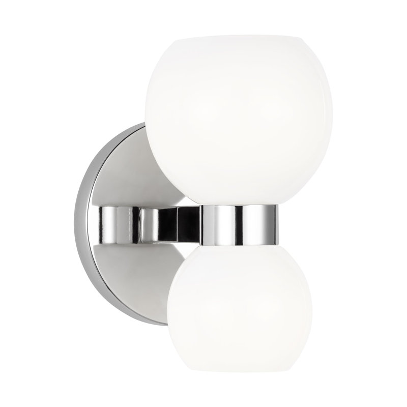 Single Sconce, Polished Nickel